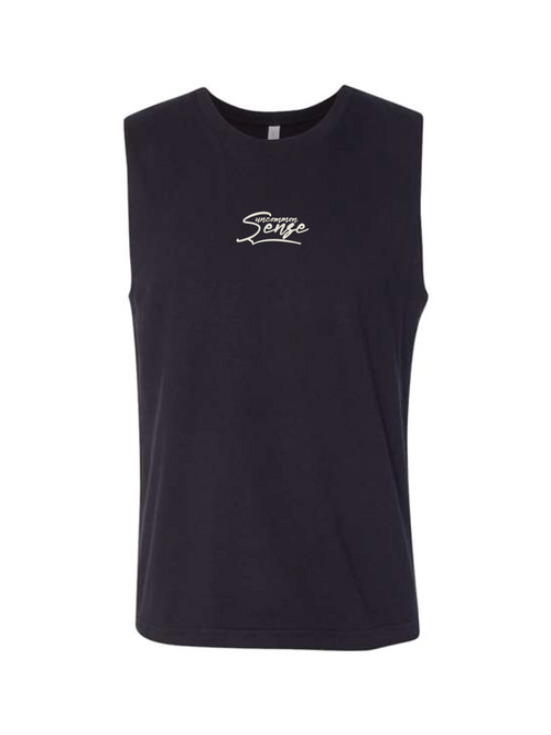 ACTION CREATES CLARITY SLEEVELESS TEE
